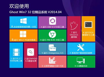 Ghost Win7 x32位精品裝機(jī)系統(tǒng)v2014.04 集成IE11與萬(wàn)能驅(qū)動(dòng)6.0版，高效計(jì)算機(jī)系統(tǒng)集成服務(wù)指南